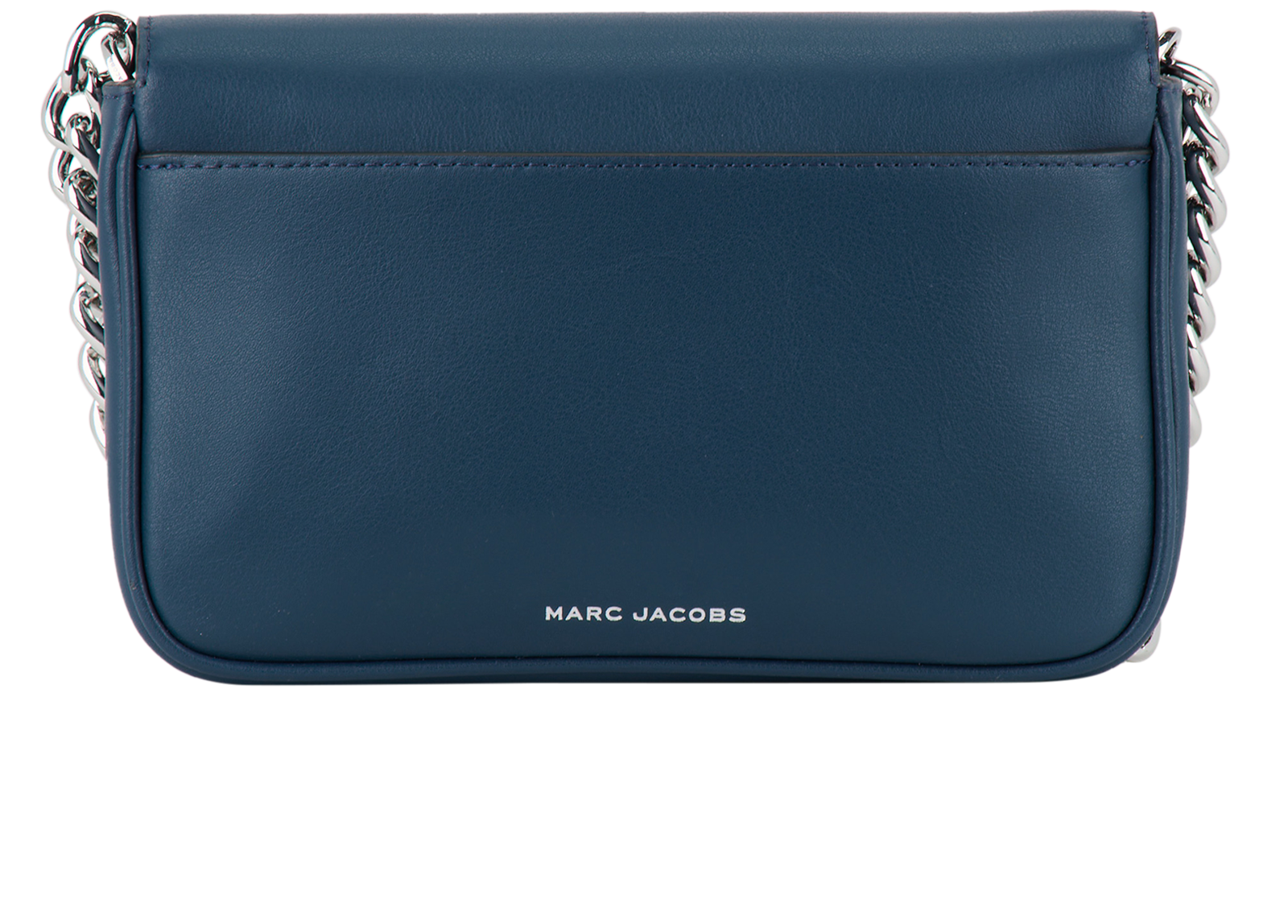 The J Marc Soft Shoulder Bag, &pound;180, Handbags, Blue, Leather, Back view